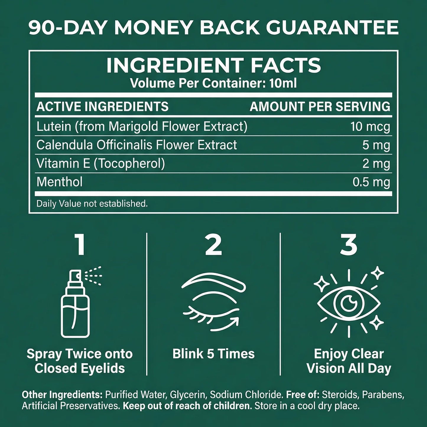 Lutein Eye Spray