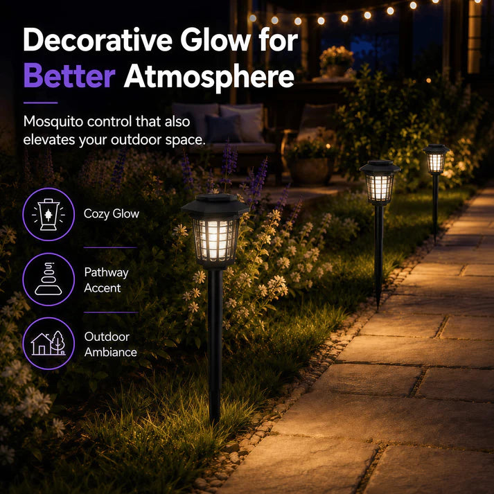 Solar Powered Mosquito Zapper