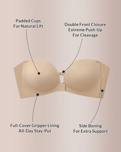 Non-Slip Wireless Padded Support Bra