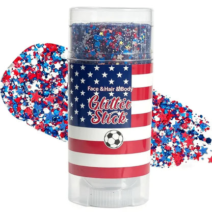 🦅4th of July Glitter Stick