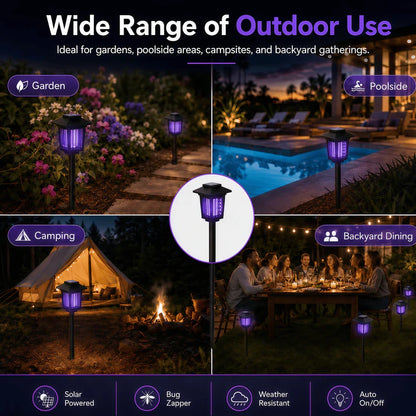 Solar Powered Mosquito Zapper