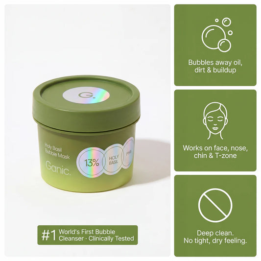 Holy Basil Bubble Mask