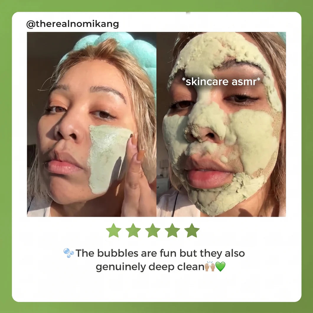 Holy Basil Bubble Mask